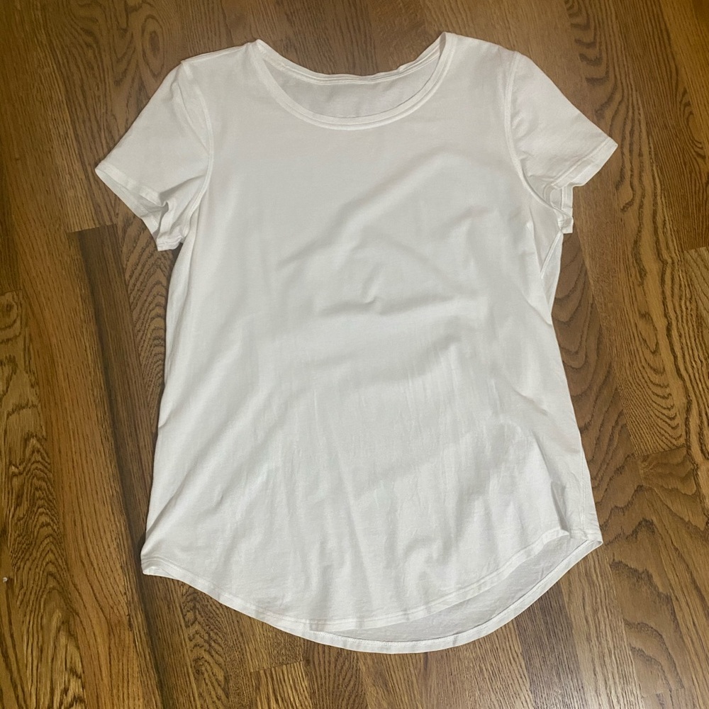 Lululemon love tee white size 8!